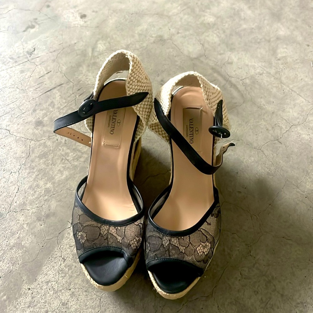Valentino wedges